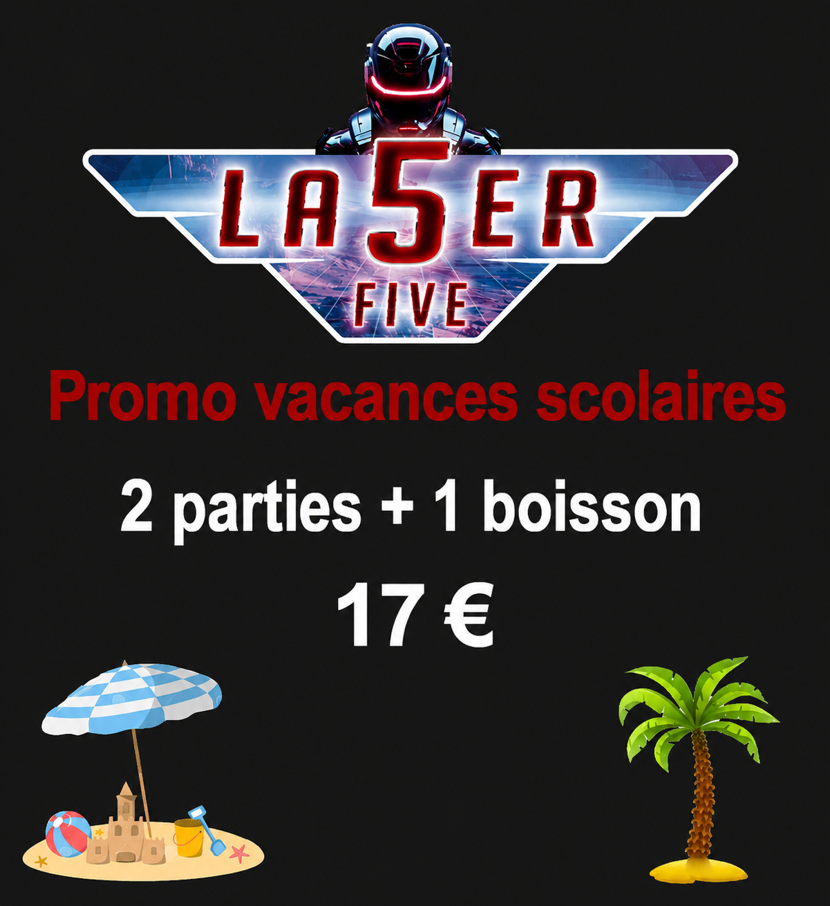 Promo ėtė 2026 2 parties + boisson = 17€
